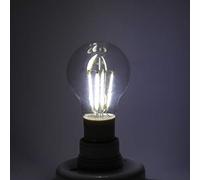 Tbest Filamento LED Durable E27 Bulbo Super Brillo Cool Luz Blanca Cálida para el Corredor de Embellecimiento de la Ciudad 1 Paquete (#4)