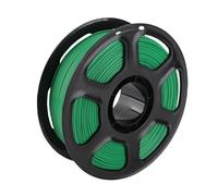 Tbest Filamento para Impresora 3D PLA 1,75 Mm 1 Kg Verde Transparente - Mezcla de Poliéster de Alto Brillo, Fácil Impresión y Pulido, para Decoración del Hogar, Juguetes, Regalos, Compatible con