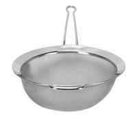 Tbest Filón de Malla Fina, Filtro de Acero Inoxidable, Tamiz de Malla 316 para Pasta de Frutas, Fácil de Limpiar y Mantener, Ergonómico Resistente, Diseño de Grande para Uso Versátil, Cocina