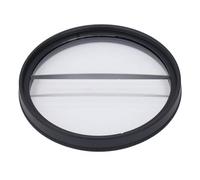Tbest Filtro de Efecto Especial de 52 Mm Filtro de Recubrimiento Múltiple de Doble Cara Diopter Dividido con Adaptador para Retratos de Fotografía de Fotografía Profesional de
