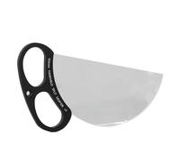 Tbest Filtro de Lente de Dioptrismo Dividido de Mano 150 Mm 2 ° Cinemático de Primer Plano Efecto de Desenfoque Prism GRABLE para Video Fotografía Portrato de Aleación de Aluminio