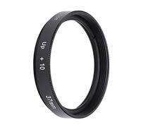 Tbest Filtro Macro de Alta Definición de 37 Mm para Cámaras Digitales Entusiastas de Fotografía Profesionales Que Capturan Tomas Detalladas de Flores Monedas Estampillas (10X)