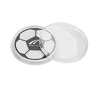 Tbest Flip Moneda de Fútbol Flip Coin,2 Pcs Árbitro Flip Toss Moneda Balompié Fútbol Árbitro Flip Coin Moneda Aleación Juez Tirar Monedas Seleccionar Lado con Estuche