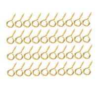 Tbest Ft Collection 200 Piezas Perla S Ojo Clavija Colgante Contor S Spike Diy Fabricación De Joyas Aryrose Ropa De Oro Aries Y Peherals (GOLD)
