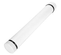 Tbest Ft Collection Ding Storage Tube Extensible Thiced Teles Collection P Redacción Casered Otras Capas de Arte (White)