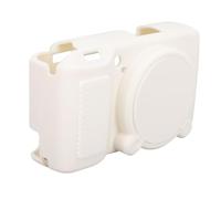 Tbest Funda de Silicona Antideslizante para Cámara GR3, Cubierta Suave, Apertura del Compartimento de la Batería, Protector Ligero (White)
