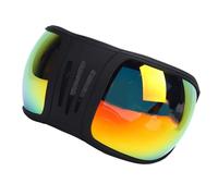 Tbest Gafas de Carreras de Caballos, Gafas de Carreras de Caballos a Prueba de a Prueba de Viento, Marco de Ajuste con Contorno Hueso con Correa Ajustable, Relleno de Esponja para Entrenamiento
