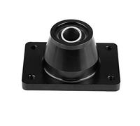 Tbest Gear Shift Head Gear Shift Accesorios Aleación de Aluminio Quick Shift Short Shifter para Peugeot 106 Citroen Saxo Axe Silver (Negro)