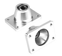 Tbest Gear Shift Head Gear Shift Accesorios Aleación de Aluminio Quick Shift Short Shifter para Peugeot 106 Citroen Saxo Axe Silver (Plata)