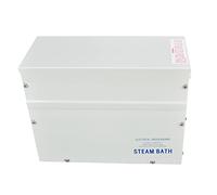 Tbest Generador de de 3 KW para Ducha SPA Sauna Baño 220 240 V, Descalcificación Automática con Pantalla LED, Control de Temperatura 35 55 °C, Protección contra Sobrecalentamiento y Escasez