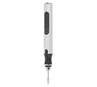 Tbest Grabado Inalámbrico de Lápiz Eléctrico de Gravedad como un Metal de Piedra de Joyería Grabada en Artesanía Hecha de Resina de Plástico con 3 Velocidades Ajustables