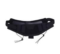 Tbest Guardia Universal de Cuello de Chaleco, Almohadilla Protectora de Protección de Cuello a Prueba de Viento de Nylon para Actividades Al Aire Hockey (Black)