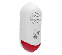 Tbest Higrómetro Interior, Sensor de Temperatura y Humedad con Alerta de Luz Sonora para Higrómetro Interior de la Habitación del Hogar, para que Pueda Colocar Fácilmente Esto en los Pasos que