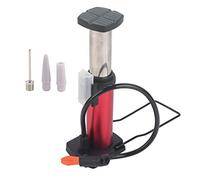 Tbest Inflador de Bicicleta, Minibomba de Pie con Inflador de Alta Presión para Neumáticos de Bici (Rojo)