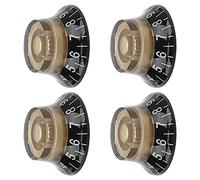 Tbest Instrumentos Musicales 4 Piezas Perillas de Sombrero de Copa Potenciómetro de Control de Volumen de Guitarra Eléctrica para Epi Aries Performance Aries