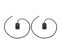 Tbest Interruptor de Botón de Coche, Interruptor de Encendido y Apagado Automotriz, Montaje en Superficie para Varias Lámparas, Balancín de Lágrima Modificado DIY para Vehículos (2PCS)