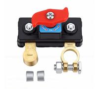 Tbest Interruptor de Desconexión de Batería Cortado con Construcción de Cobre Puro para Automóviles, Camiones, Barcos, Vehículos Recreativos, Vehículos Marinos