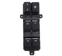 Tbest Interruptor de Ventanilla Eléctrica Delantera Izquierda, Panel de Bloqueo de Puerta Lateral del Conductor Principal con Conector de 18 Pines para Modelos 2016 2018