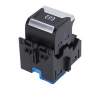 Tbest Interruptor Electrónico de Freno de Estacionamiento 98105935VV Reemplazo del Botón del Freno de Mano para 4008 5008 508 208 2008 3008 2018 Material ABS Superficie Lisa Fácil