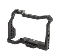 Tbest Jaula Completa para Cámara para Z50, Plataforma Protectora de Grabación de Vídeo de Aleación de Aluminio con Orificio Roscado de 1/4 3/8 Pulgadas, Montaje en Zapata Fría para