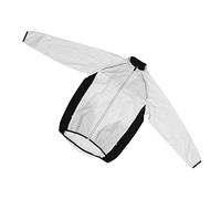 Tbest Jersey de Manga Larga Suave a Prueba de Agua a Prueba de Agua de Ciclismo para Carreras de Ruta Deportiva Al Aire Libre (S)