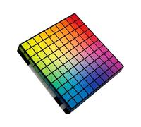 Tbest Juego de Adivinanza de Colores y Palabras, Juego de Mesa de Expresión Lingüística con Piezas de Plástico, for Fiestas Familiares y Actividades en Grupo, Entrenamiento del Lenguaje (Tablero de