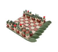 Tbest Juego de Ajedrez 3D, Tablero Enrollable con Piezas Impresas en 3D de
