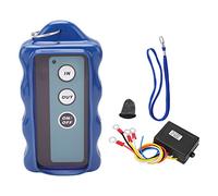 Tbest Juego de Controlador de Cabrestante, Controlador de Cabrestante Eléctrico de Control Remoto de Cabrestante Inalámbrico Universal con Receptor de 434 MHz para Camión ATV