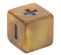 Tbest Juego de Dados de Matemáticas de 20 Piezas Grabados con Signos Más y Menos, Dados de Cálculo de Operaciones Matemáticas de Plástico Duradero para Educación Infantil, Tamaño de 16MM (Gradiente