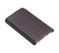 Tbest Juego de Papel de Vidrio 20pcs P100-P1500 Uso de Papel de Lijado Seco para Lijado para Artes de Madera Artesanal Cuerpo Pequeño Compacto para Almacenamiento