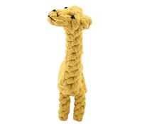 Tbest Juguete Masticable para Perros Jirafa, Cuerda de Algodón a Prueba de Mordeduras, Dientes para Mascotas, Juguete Seguro para la Salud para Cachorros para Masticadores Agresivos