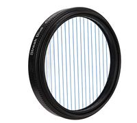 Tbest Junestar Blue Streak Efectos Especiales de Efectos Especiales Filtion Accesorios para la Cámara Impermeable para DSLR Cámaras Mirrorless Alumyum Alumyum Aley ópticas Vidrio (43MM)