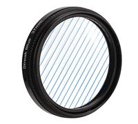 Tbest Junestar Blue Streak Efectos Especiales de Efectos Especiales Filtion Accesorios para la Cámara Impermeable para DSLR Cámaras Mirrorless Alumyum Alumyum Aley ópticas Vidrio (37MM)