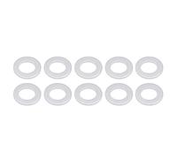 Tbest Junta de Arandela de Tapón de Drenaje de Aceite, Arandela Aplastante, 10 Uds., Juntas de Aluminio, Número de Mercado de Accesorios 94109-14000 con 23mm OD 14mm ID para