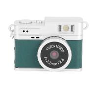 Tbest Keychain Digital Camera, Ultra HD Compacto Mini VCR con Pantalla Colorida, Portátil para Grabación de Viajes, Material ABS (GREEN)