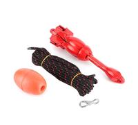 Tbest Kit de Barco Plegable, Rezón de Acero Inoxidable de 3,5 Libras para Kayak, Canoa, Yate, Bote, y Fácil Almacenamiento