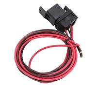 Tbest Kit de Cables de relé de Control de Termostato de Ventilador Eléctrico DC12V 60A con Sonda de Acero Inoxidable Ajustable 32-248F para Coche Camión Ajuste Universal