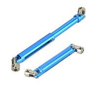 Tbest Kit de Eje de Transmisión de Aleación para RGT 86100 1/10 RC Crawler - Eje de Transmisión Telescópico de Alta Dureza, Diseño Estriado, Rendimiento, Fácil Instalación (Blue)