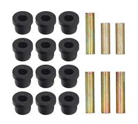 Tbest Kit de Funda de Buje de Resorte de Hoja Trasera 102506601 Reemplazo de Alto Rendimiento para Carros de Eléctricos de Gas Tempo 2018 UP Construcción de Metal de Caucho Premium