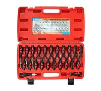 Tbest Kit de Herramientas de Extracción de Terminales de Cable Automotriz Universal, Juego de Extractor de Pines Compatible con Oe, 23 Uds., para Reparación de Coches, Camiones y Motocicletas