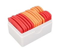 Tbest Kit de Pasadores de Bloqueo de Punto de 20 Piezas, Peine de Bloqueo de Punto de Acero Inoxidable de Plástico con Caja de Almacenamiento para El de de Home StudioKnit Blo Art Blocking El Tejido