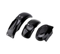 Tbest Kit de Plásticos Guardabarros para Mini Moto Z50 Z50A Z50J Z110 | Juego de Laterales de Batería Delantero y Trasero de Plástico ABS con Ruedas de 8 o 10 Pulgadas