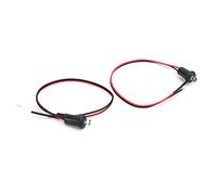 Tbest Lámpara LED de Alarma Falsa, 2 uds., Luz Azul, Advertencia Simulada Antirrobo, Dispositivo de Seguridad Universal de 12V para Automóviles, , Vehículos Recreativos,