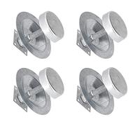 Tbest Legas de 4 Sets a Prueba de 4set Duradera para Acero Inoxidable para la Base de Kiwi de Abejas - para la Prevención de Apicultor de la Herramienta Kiwi Soporte para Diversas Observaciones