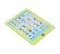 Tbest Libro de Aprendizaje árabe para Niños de 3 a 6 Años con Números del Alfabeto Matemáticas y Pasajes Coránicos Juguete Educativo Multifuncional Material Electrónico ABS Libro Electrónico