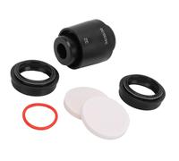 Tbest Limpiador de Aceite de Horquilla Delantera de Ciclo de 34Mm, Combinación de Goma de Esponja de Alta Densidad para Horquillas de Bicicleta de Montaña, Se Adapta a Horquillas Retro y Modernas