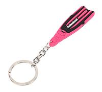 Tbest Llavero con Forma de Aleta de Buceo de PVC, Llavero Ligero de Aleta, Buzos, Nadadores, Snorkelers (PINK)