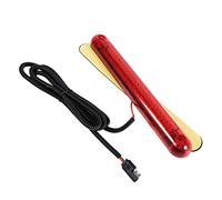 Tbest Luz de freno del coche, 12V 24 LED Luz de freno universal LED Kit de señal de Coche Montaje alto Tercer 3RD Lámreemplazo para de luz trasera de freno de reemplazo parada Rojo