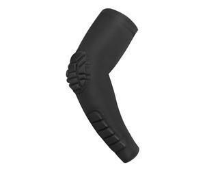 Tbest Mangas de Compresión para Brazos para Baloncesto, Fútbol, voleibol, Coderas Acolchadas, Mangas Protectoras para Antebrazo, con Tela Transpirable que Absorbe la Humedad y Agarre