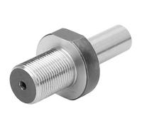 Tbest Manguito/poste Neumático, Biela de Mandril de Acero Inoxidable M14 * 1 para Mandril de Torno K01-50/63 K02-50/63 (Tbestcewvofkg9g-03)